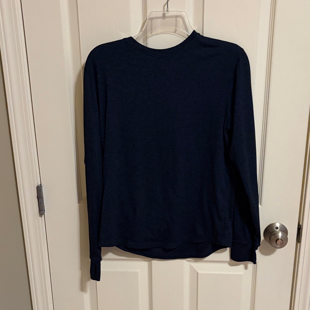 Zella Navy Long Sleeve Shirt